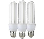 E27 Bombilla de tubo de luz ultravioleta ultravioleta Desinfección Lámpara de esterilización Ácaros Luces Lámpara germicida Bombilla Luz LED 3pcs 2...