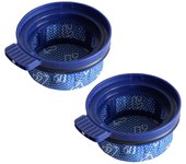 Filtro de vacío lavable de 2 piezas para SAMSUNG BESPOKE Jet VS20A95923N / SA VS20A95993N / SA Cordless Stick Va Azul