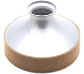 Sordina de saxofón tenor Amortiguador de saxofón de aluminio ligero Accesorio de práctica de saxofón de silencio silencioso Albaricoque de plata