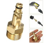 Adaptador de limpiador de alta presión M22 conector rápido de tubo de manguera para la serie K de Kärcher
