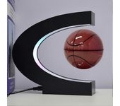 Decoración de levitación de la tierra enchufe lámpara deportiva flotador magnético de baloncesto luz nocturna para niños niños regalo de navidad