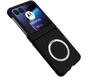 Para funda Motorola Razr 50 5G compatible con la funda del teléfono MagSafe Aramid Fiber+PC Multicolor Style A