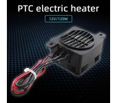 Redkid Calentador de habitación DC 12V 100W Calentador de ventilador de aire para automóvil PTC de ahorro de energía Calentadores de calefacción de...
