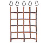 Torre de juegos para niños Torre de escalada 145 * 185 cm, entrenamiento físico Red de escalada