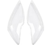 Para Ford Focus 2009 2010 2011 Cubierta transparente de la carcasa de la lente del faro del faro transparente automático Cubierta de la lámpara de ...