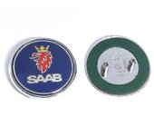 68mm 2 3 Pines Saab Capó Delantero Sombrero Logo Maletero Trasero Maletero Insignia Para Saab 9 3 9 5 9-3 9-5 Saab Emblema Pegatina Accesorios - XC...