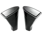 Para el cubo de basura Tesla Model Y 2021-2023, accesorios para el cubo de basura, organizador de caja de almacenamiento de puerta lateral Negro