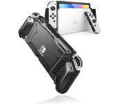 Estuche I-BLASON Armorbox para Nintendo Switch OLED Estuche protector resistente acoplable compatible con Nintendo Switch OLED Calx