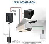 Wifi Switch Controlador de apertura de puerta de garaje para Ewelink App Control de voz del teléfono para Google Home