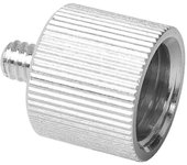 Adaptador de 5/8 a 1/4 hembra a macho Adaptador de tornillo de micrófono Adaptador de soporte de micrófono