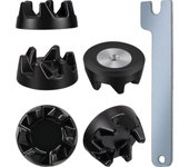 5 Paquetes 9704230 Acoplador de batidora Acoplamiento de batidora Piezas de repuesto con 1 llave Compatible con KitchenAid WP9704230VP WP9704230