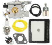 Kit de carburador para motosierra Echo CS3000 CS3400 A021000231 A021000760 Walbro WT-589-1
