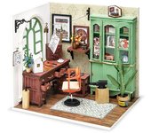 Robotime Rolife DIY Casa de muñecas de madera miniatura Dgm07 Estudio de Jimmy