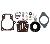 3 x Kit de reparación de reconstrucción de carburador y flotador apto para Johnson Evinrude 396701 65 70 75
