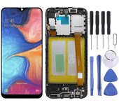 Pantalla LCD COMPATIBLE para Samsung Galaxy A20e SM-A202 con digitalizador montaje completo con marco