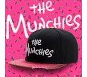 Nuevo The Munchies Gorra de béisbol Snacks Rosa Snapback Hat Hombres Mujeres Adulto Hip Hop Golf Gorras Al aire libre Casual Sun Hats Gorras Bone c...