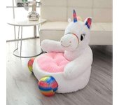 Silla de sofá de peluche para niños Unicornio