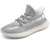 Hombre Casual Zapatillas Cómodas Zapatillas Zapatillas Deportivas 350 Gris 39