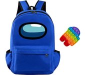 Baicccf Among Us Mochila, Impostor Mochila escolar para niños Unisex Mochila Daypack Viaje escolar Bolsas para computadora portátil y tableta estil...