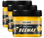 West&month 3x Abrillantador de cera de abeja para muebles