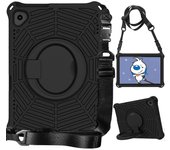 Para Lenovo Tab M10 TB-X505F / TB-X605F 10.1 / M10 FHD REL TB-X605FC / TB-X605LC 10.1 Spider King Silicone Protective Tablet Case Negro