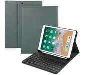 Para iPad Air (2013) / Air 2 / 9.7 pulgadas (2017) / (2018) Soporte de funda de cuero con teclado Bluetooth con ranura para bolígrafo Multicolor St...