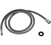 Manguera de grifo compatible con para grifos de cocina Hansgrohe Certificado por NSF Construcción duradera de metal y nailon de 59 pulgadas de largo