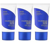 3x Ácido Hialurónico Gel Solar Acuoso Protector Solar 50ml Spf50+ Pa++++