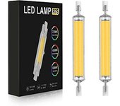 Lámpara LED Kryc R7s, bombilla LED R7s 118mm regulable 40w, en lugar de lámpara halógena de 400w, lámparas de fuente de luz 4000lm, ángulo de haz d...
