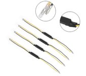 Decodificador de resistencia de 4 piezas Indicador de señal de giro LED de motocicleta Intermitente intermitente de flash Corregir error Resistenci...