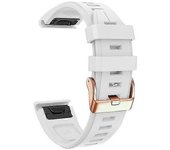 Unbrand Correa de repuesto para Garmin Fenix 5S Plus 6S Pro, pulsera de silicona 20mm Smartwatch Fk