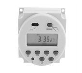 Wwxx XHX Interruptor de temporización AC 220V-240V 16A pantalla digital programable LCD hora electrónica