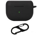 Para estuche Jabra Elite 8 Active Gen 2 con hebilla anti pérdida Auriculares Bluetooth Cove protectora de silicona Multicolor Black