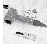 Calcomanías de pegatina de diamante brillante para el secador de pelo Dyson Supersound Hd01 Hd03 (diamante fantasma)