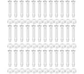 36 piezas de pasadores de plástico para juntas de piscina y sellos de goma para piscinas de 13 pulgadas-24 pulgadas 28270-28272 Reemplazo P Blanco