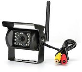 Heedy Cámara de reversa inalámbrica del vehículo Monitor LCD de 7 pulgadas para camiones, autobús, RV, remolque, excavadora, monitor de automóvil, ...