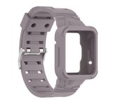 Correa de silicona para Xiaomi Mi Watch Lite versión global SmartWatch Pulsera de repuesto púrpura