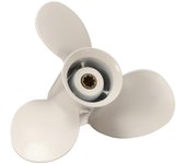 Para Yamaha 9.9-15hp 63V-45945-10-EL 9-1/4 X 9 aleación de aluminio Marine Outboard Propeller 8 Spline también
