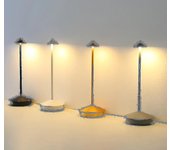 50% de descuento Lámpara de mesa recargable Creative Touch Led Hotel Bar Pina Pro Lámpara de Mesa Lampada Da Tavolo Decorativa Marrón