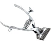 Recortadora de pelo Manual Perro Cat Hair Shaver Clipper Barber Hair Clipper (plata)