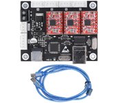 Tablero de control CNC Máquina de grabado láser Placa base 3 ejes Accesorio de equipo
