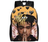 Xxxtentacion Mochila Escolar Mochila Dibujos Animados Moda Bolso Niños Mochila Escolar Estudiante Mochila de Viaje-XTYD7680