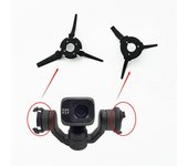 1 par para DJI Mini 3 / Mini 3 PRO Drone Gimbal Cámara de choque de goma Accesorio de almohadillas de choque
