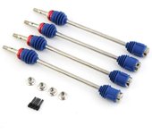 unbrand Para ejes de transmisión CVD de acero Traxxas 5451R Nitro Revo, T-Maxx 3.3, E-Maxx, E-Revo