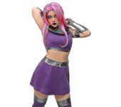 Starfire Cosplay Disfraces de Halloween Para Mujeres Disfraz Sexy Valorant Cosplay Camiseta Sin Mangas Y Faldas De Alta Calidad 48 Horas De Envío -...