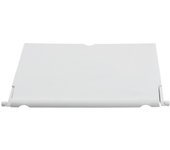 Deflector de vertedero de puerta de skimmer con esponja para piezas de repuesto de skimmer Herramientas de limpieza de piscinas Blanco
