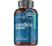 WeightWorld Apoyo a la cándida (suministro para 3 meses) con aloe vera, ácido caprílico, probióticos 400 millones de UFC de extracto de semilla de ...