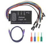 USB Logics 16 Set Analizador de Lógicas USB, Sistemas Múltiples Compatibles 100M