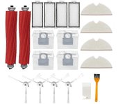 Reemplazo para Roborock Q7 Max / Q7 Max + / T8 Robot aspirador Accesorios Cepillo lateral principal Hepa Fi Color de la foto