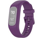 Para Garmin Vivosmart 5 correa de reloj de silicona antiarañazos con correa de muñeca protectora de la caja Multicolor Style J